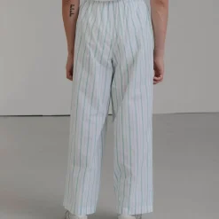 Femme BASERANGE Pyjamas|Pyjamas-- Pantalon pyjama Kolla - Rayées Bleu