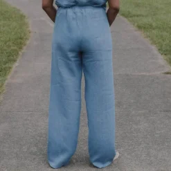 Femme BASERANGE Pantalons-- Pantalon Stoa - Bleu