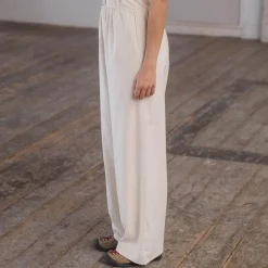 Femme BASERANGE Pantalons-- Pantalon Stoa - Blanc