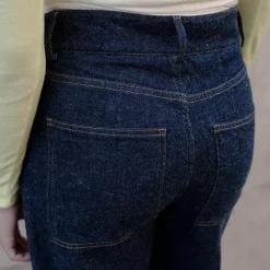 Femme Baserange Jeans-- Pantalon Tajo - Bleu