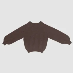 Femme Baserange Mailles-- Pull Soar - Marron