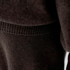 Femme Baserange Mailles-- Pull Soar - Marron