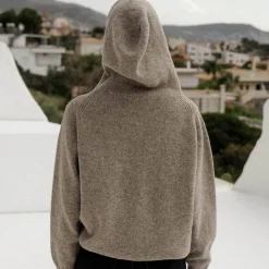 Femme BASERANGE Mailles-- Pull soar - Marron Taupe