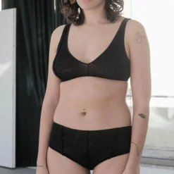 Femme BASERANGE Sous-vêtements-- Soutien-gorge Vein - Noir