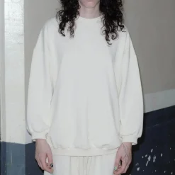 Femme BASERANGE Sweats-- Sweat Rim - Blanc