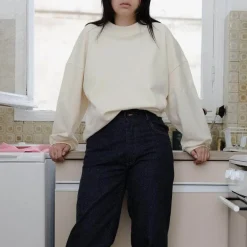 Femme BASERANGE Sweats-- Sweat Rim - Blanc