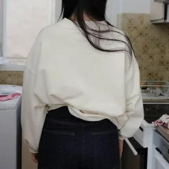 Femme BASERANGE Sweats-- Sweat Rim - Blanc