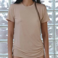 Femme BASERANGE T-shirts-- Tee-Shirt - Nude