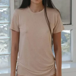 Femme BASERANGE T-shirts-- Tee-Shirt - Nude