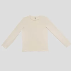 Femme BASERANGE T-shirts-- T-Shirt en Soie - Blanc