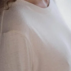 Femme BASERANGE T-shirts-- T-Shirt en Soie - Blanc