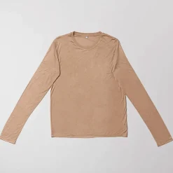 Femme BASERANGE T-shirts-- T-Shirt manches longues - Marron