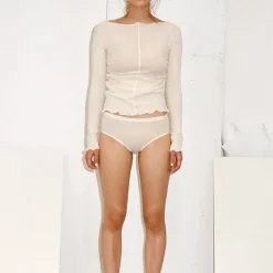 Femme Baserange T-shirts-- T-Shirt Pama - Blanc