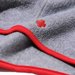 Femme BEAMS Foulards & Echarpes|Foulards & Echarpes-Plus - Cagoule - Gris & Rouge