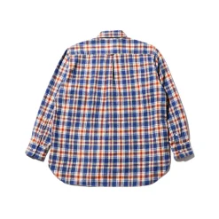 Homme BEAMS L'esprit Merci|Chemises-Plus - Chemise Brushed Flannel - Bleu