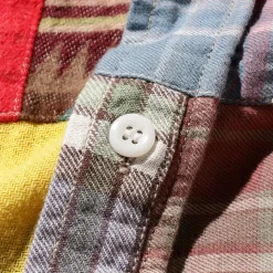 Homme BEAMS Chemises-Plus - Chemise Indian Flannel - Multicolore