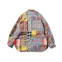 Homme BEAMS Chemises-Plus - Chemise Indian Flannel - Multicolore