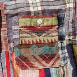 Homme BEAMS Chemises-Plus - Chemise Indian Flannel - Multicolore