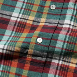 Homme BEAMS Chemises-Plus - Chemise Madras - Vert