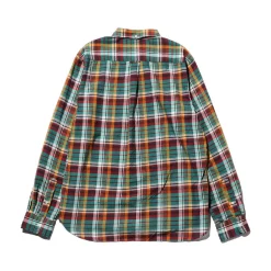 Homme BEAMS Chemises-Plus - Chemise Madras - Vert