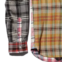 Homme BEAMS Chemises-Plus - Chemise Madras - Bleu