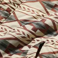 Homme BEAMS Manteaux-Plus - Manteau Puff Jacquard - Marron