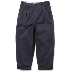 Homme Beams Pantalons-Plus - Pantalon 2 Pleats Twill - Bleu