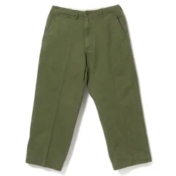 Homme BEAMS Pantalons-Plus - Pantalon Herringbone - Olive