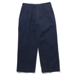 Homme BEAMS Pantalons-Plus - Pantalon Herringbone - Navy