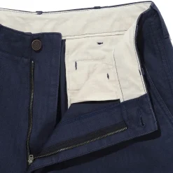 Homme BEAMS Pantalons-Plus - Pantalon Herringbone - Navy