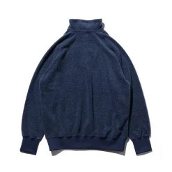 Homme BEAMS Mailles-Plus - Pull Zip - Bleu