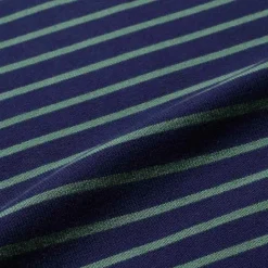 Homme BEAMS T-shirts-Plus - T-shirt Fraise Stripe - Marine