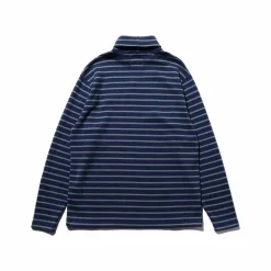 Homme BEAMS T-shirts-Plus - T-shirt Fraise Stripe - Marine