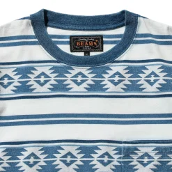 Homme BEAMS T-shirts-Plus - T-shirt poche - Bleu