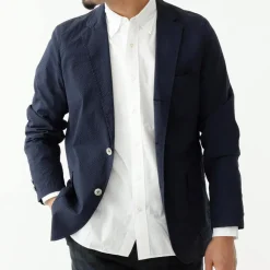 Homme Beams Plus Vestes-- Veste Costume - Marine