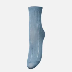 Femme Becksöndergaard Chaussettes|Chaussettes-- Chaussettes Solid Drake - Bleu