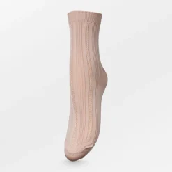 Femme Becksöndergaard Chaussettes|Chaussettes-- Chaussettes Solid Drake - Rose
