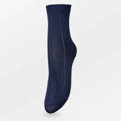 Femme Becksöndergaard Chaussettes|Chaussettes-- Chaussettes Solid Drake - Bleu Marine