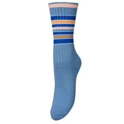 Femme Becksöndergaard  Chaussettes|Chaussettes-Becksöndergaard - Chaussettes Hilma Cotta - Bleu