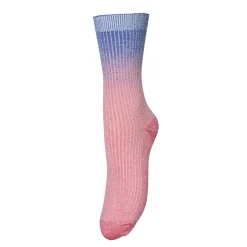 Femme Becksöndergaard  Chaussettes|Chaussettes-Becksöndergaard - Chaussettes Gradiant - Rose et Bleu