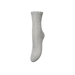 Femme Becksöndergaard Chaussettes|Chaussettes-- Chaussettes Leofa Cotta - Gris