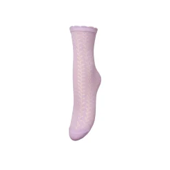 Femme Becksöndergaard Chaussettes|Chaussettes-- Chaussettes Leofa Cotta - Rose