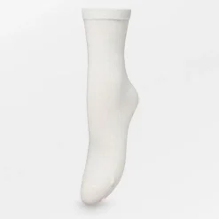 Femme Becksöndergaard Chaussettes|Chaussettes-- Chaussettes Rib Glitter - Argent