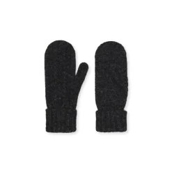 Femme Becksöndergaard Gants & Mitaines-- Moufle Cable - Gris