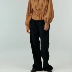 Femme Belle Pièce Pantalons-- Pantalon Hugo - Ardoise