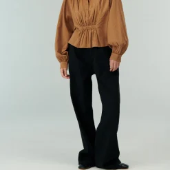 Femme Belle Pièce Pantalons-- Pantalon Hugo - Ardoise