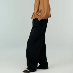 Femme Belle Pièce Pantalons-- Pantalon Hugo - Ardoise