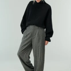 Femme Belle Pièce L'esprit Merci|Mailles-- Pull Andy - Ardoise