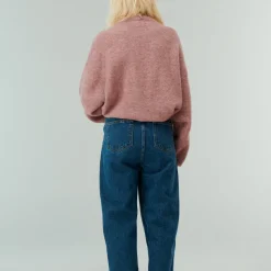 Femme Belle Pièce Mailles-- Pull Devon - Rose