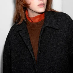 Femme Belle Pièce Mailles-- Pull Joe - Marron